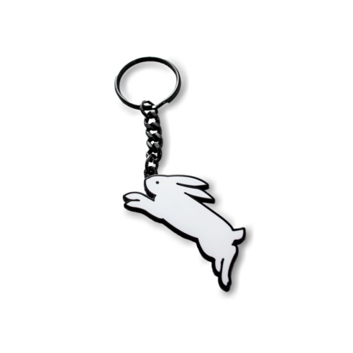 Official NRL South Syd Rabbitohs Team Heritage Logo Keyring!