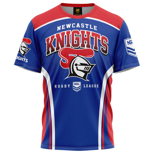 Newcastle Knights NRL Ashtabula Sideline T Shirt Infants Toddlers Sizes 1-4!