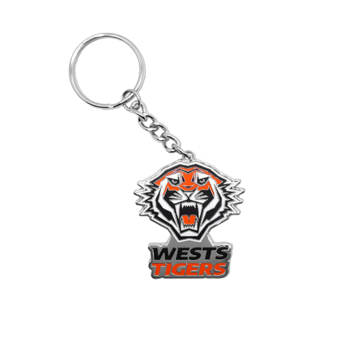 Official NRL Wests Tigers Logo Badge Keyring!