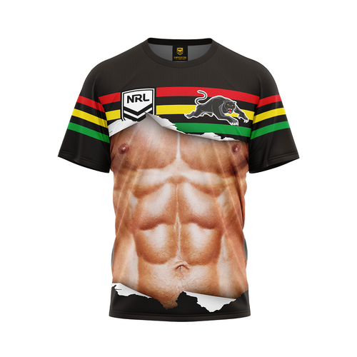 Penrith Panthers NRL 'Ripped Bod' T Shirts Sizes S-5XL!