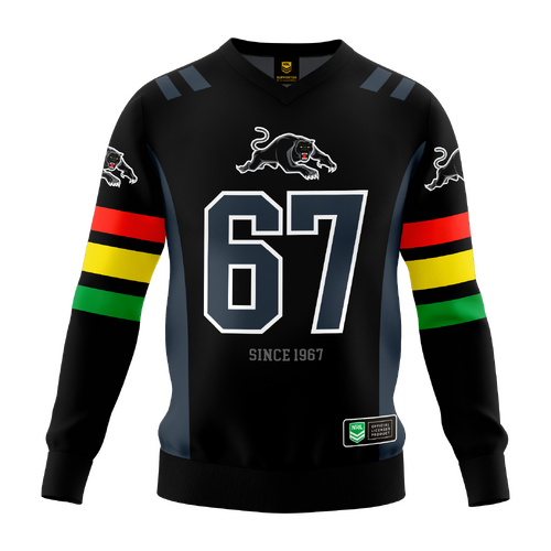 Penrith Panthers NRL 'Quarterback' Pullover Jersey  Toddlers Sizes 1-4!