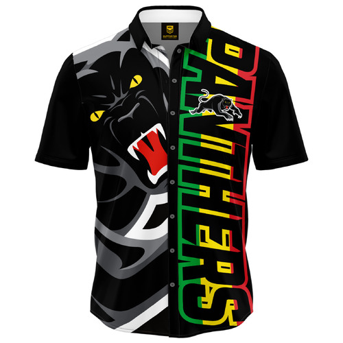 Penrith Panthers NRL Showtime Party Polo Shirt Sizes S-5XL!