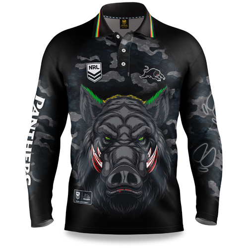 Penrith Panthers NRL Outback Polo T Shirt Sizes S-5XL!