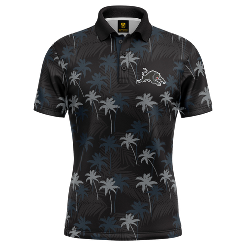 Penrith Panthers NRL 'Par-Tee' Golf Polo T Shirt Sizes S-5XL!