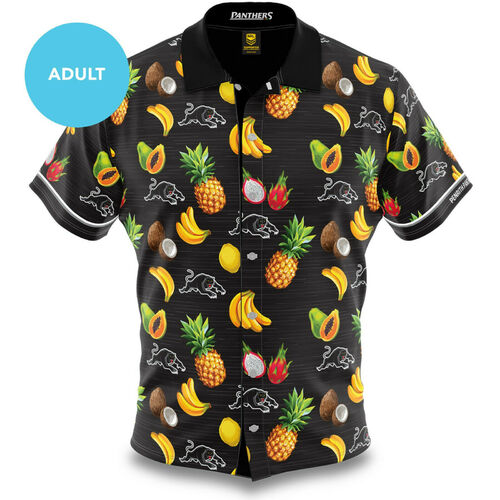 Penrith Panthers NRL 2020 Hawaiian Shirt Button Up Polo T Shirt Sizes S-5XL!