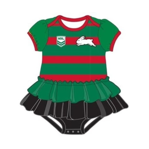South Sydney Rabbitohs NRL Girls Footysuit Sizes 000-1!