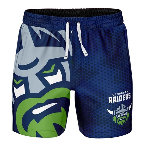 Canberra Raiders NRL 'Big Shot' Volley Shorts Sizes Sizes S-5XL!