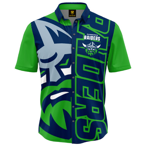 Canberra Raiders NRL Showtime Party Polo Shirt Mens Sizes S-5XL!