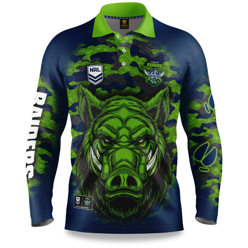 Canberra Raiders NRL 2021 Outback Polo T Shirt Sizes S-5XL!