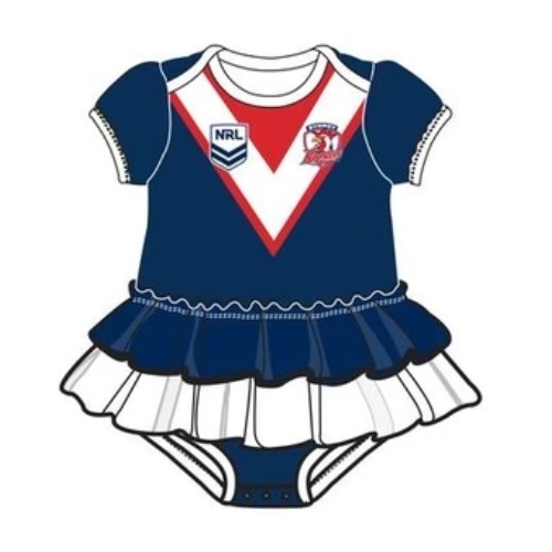 Sydney Roosters NRL Girls Footysuit Sizes 000-1!