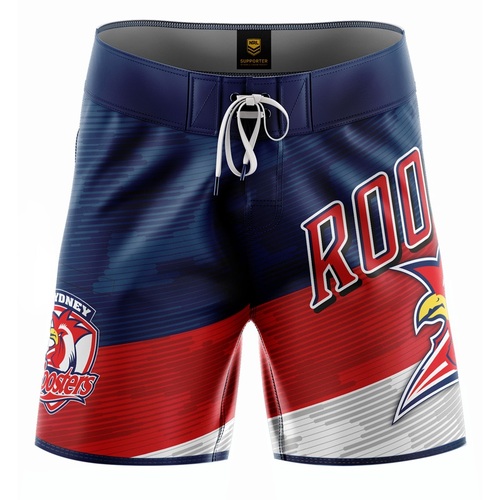 Sydney Roosters NRL Barrel Board Shorts Mens Sizes S-5XL!