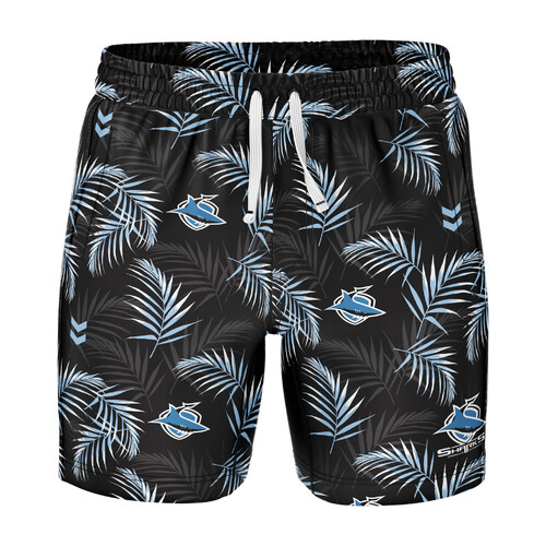 Cronulla Sharks NRL 2022 Volley Swim Shorts Sizes S-5XL!