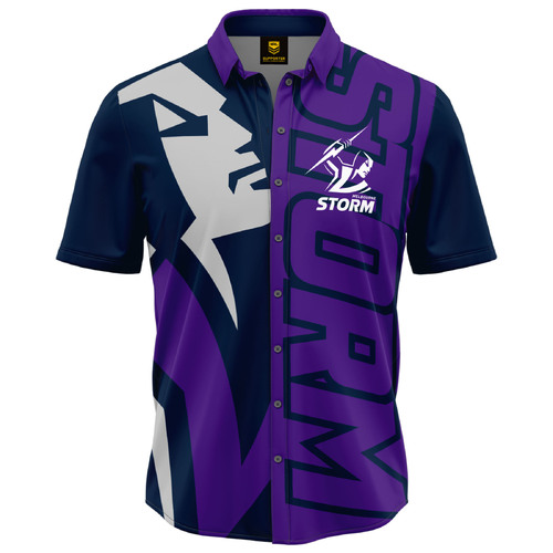 Melbourne Storm NRL Showtime Party Polo Shirt Sizes S-5XL!