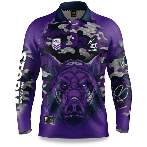 Melbourne Storm NRL 2021 Outback Polo T Shirt Sizes S-5XL!