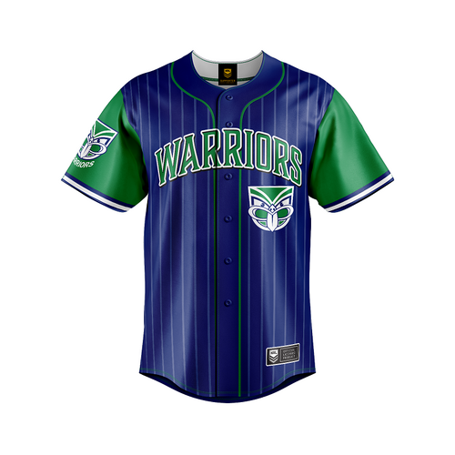 New Zealand Warriors NRL Baseball Jersey Slugger T Shirt Sizes S-5XL!