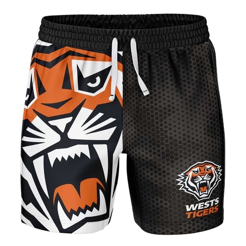 Wests Tigers NRL 'Big Shot' Volley Shorts Sizes Sizes S-5XL!