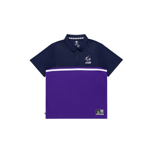 Melbourne Storm NRL NAR Performance Polo Size S-3XL! S4