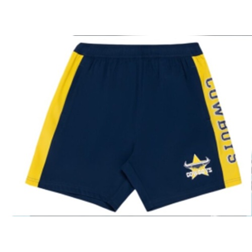 North Qld Cowboys NRL 2024 Performance Shorts Size S-3XL!