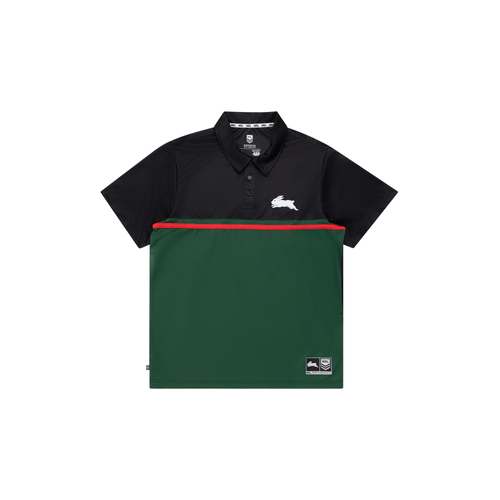 South Sydney Rabbitohs NRL NAR Performance Polo Size S-3XL! S4