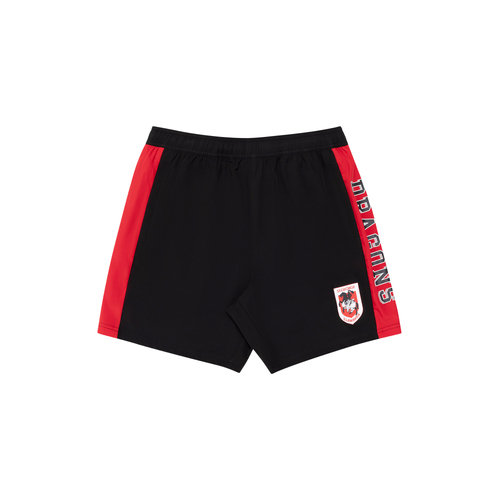 St George Dragons NRL Performance Training Shorts Size S-3XL! S4