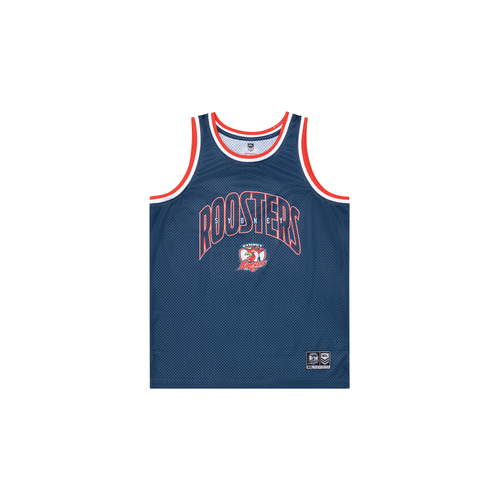 Sydney Roosters NRL NAR Basketball Singlet Size S- 5XL! S4