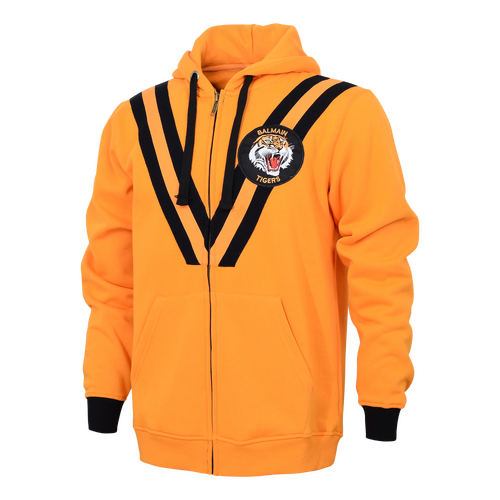 Balmain Tigers ARL/NRL Retro Zip Hoodie Size S-5XL! BNWT's!