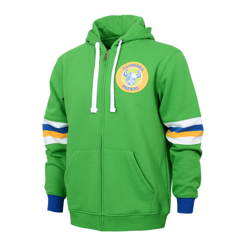 Canberra Raiders ARL/NRL Retro Zip Hoodie Size S-5XL! BNWT's!