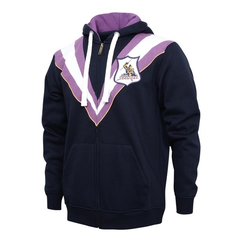 Melbourne Storm ARL/NRL Retro Zip Hoodie Size S-5XL! BNWT's!