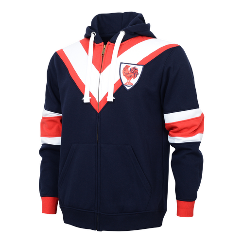Sydney Roosters ARL/NRL Retro Zip Hoodie Size S-5XL! BNWT's!