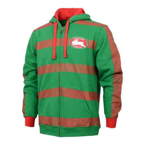 South Sydney Rabbitohs ARL/NRL Retro Zip Hoodie Size S-5XL! BNWT's!