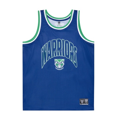 New Zealand Warriors NRL NAR Basketball Singlet Size S- 5XL! S4