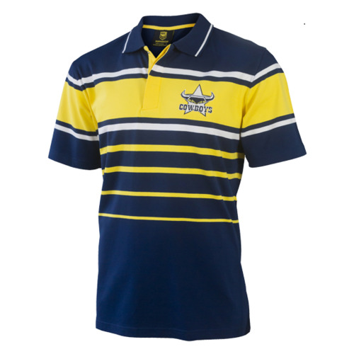 North Queensland Cowboys NRL Classic Knitted Polo Shirt Size SMALL ONLY! S7