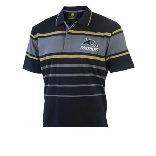 Penrith Panthers NRL Classic Knitted Polo Shirt Size SMALL & MEDIUM ONLY!S7