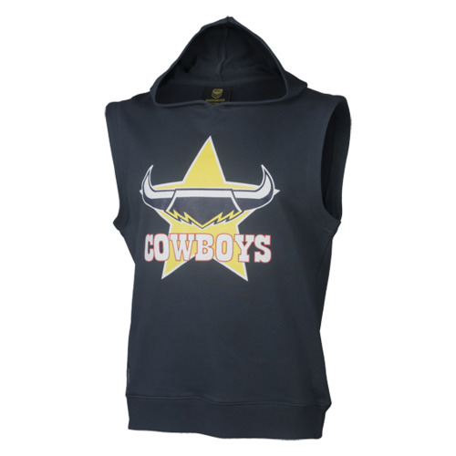North Queensland Cowboys NRL Classic Sleeveless Training Hoody Size S-5XL! S7