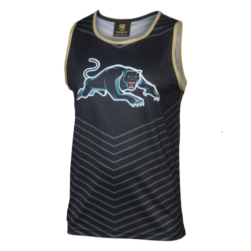 Penrith Panthers NRL Classic Sublimated Singlet Size S-5XL! S7