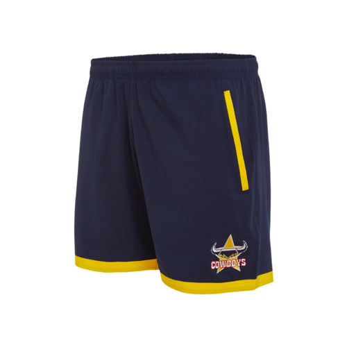 North Queensland Cowboys NRL Classic Training Gym Shorts Size SMALL! S18