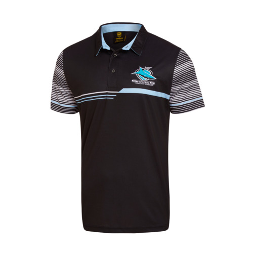 Cronulla Sharks NRL Classic Sublimated Polo Shirt Size S-5XL! S18