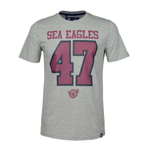 Manly Sea Eagles 2019 Classic Cotton Lifestyle T Shirt Sizes S-5XL! S19