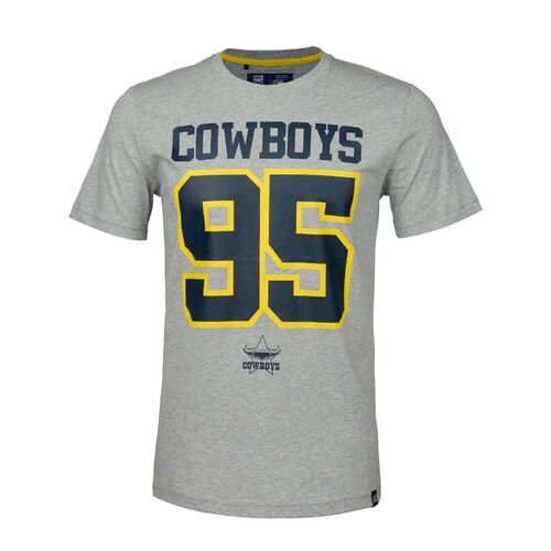 NQ Cowboys NRL Classic Cotton Lifestyle T Shirt Sizes S-5XL! S19