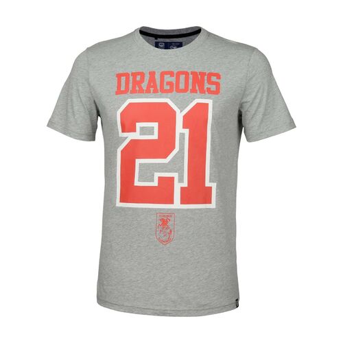 St George ILL Dragons NRL Classic Cotton Lifestyle T Shirt Sizes S-5XL! S19