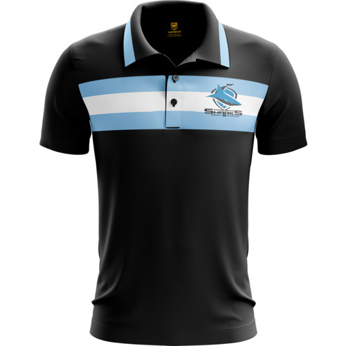 Cronulla Sharks NRL 2019 Advantage Polo Shirt Sizes S-5XL! W19