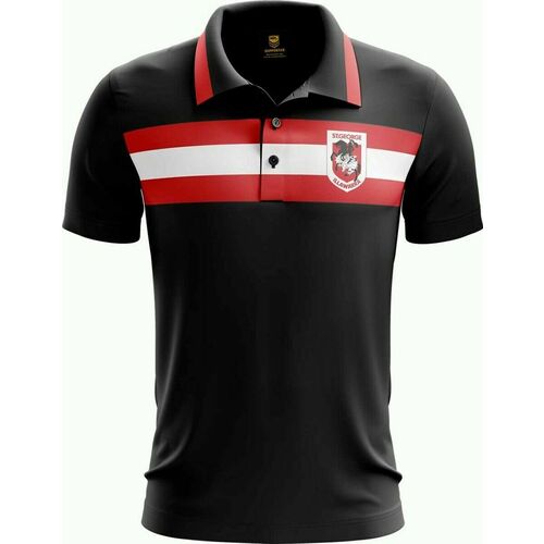 St George Illawarra Dragons NRL 2019 Advantage Polo Shirt Sizes S-5XL! W19
