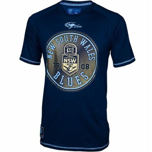 New South Wales NSW Blues State Of Origin Navy Supporters T Shirt Size S-2XL! 6