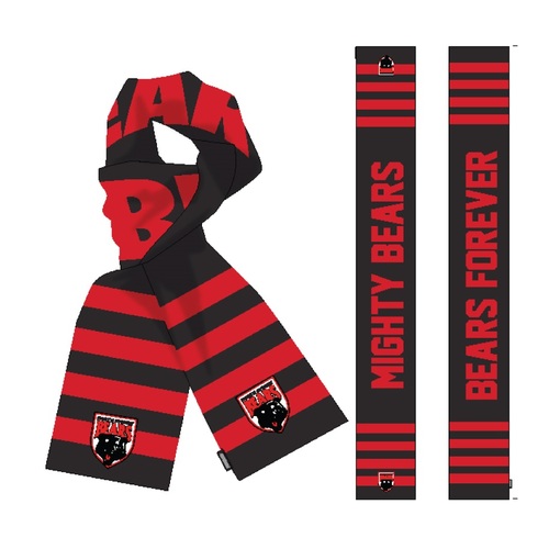 North Sydney Bears NRL Sinalli Mighty Bears Scarf!