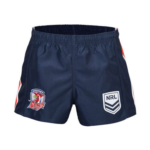 Sydney Roosters NRL Away Supporters Shorts Pinstripe Sizes S-5XL!