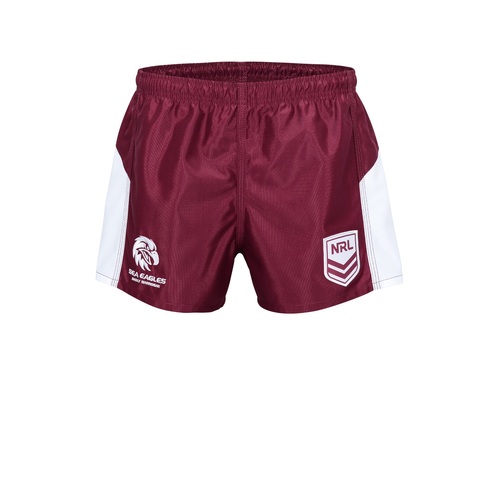 Manly Sea Eagles 24 NRL Supporters Shorts Adults Sizes S-5XL! NEW LOGO