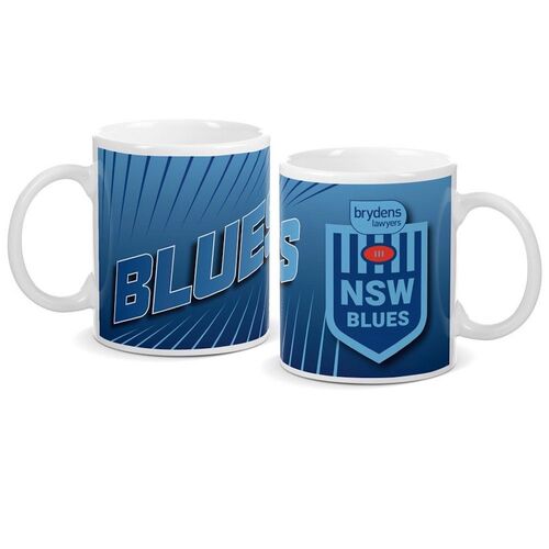NSW Blues State of Origin NRL Gift Go Blues Ceramic Coffee Cup Mug #2