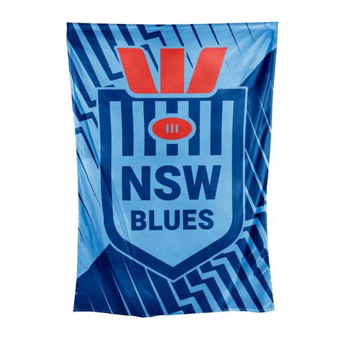 NSW New South Wales Blues SOO NRL Wall Flag 70 by 100cm (NO STICK/POLE)