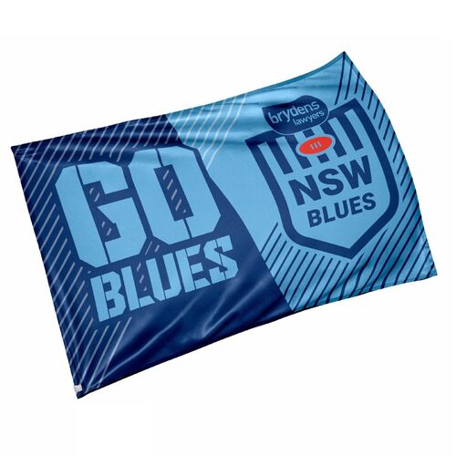 New South Wales NSW Blues Origin NRL Game Day Flag 60 x 90 cm (NO STICK) STYLE4