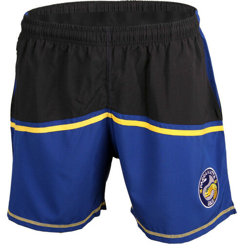 Parramatta Eels NRL Classic Two Tone Shorts With Pockets Sizes S-5XL! 6